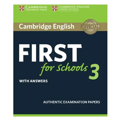 Cambridge English: First for Schools 3 Student´s Book with Answers Cambridge University Press