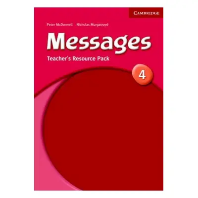 Messages 4 Teacher´s Resource Pack Cambridge University Press