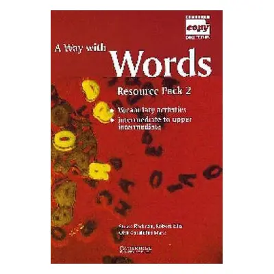 Way with Words Resource Pack A Intermediate to Upper Intermediate Book Cambridge University Pres