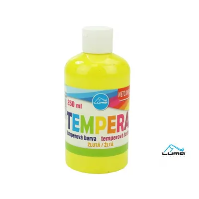 Barvy temperové LUMA 250ml žlutá LUMA