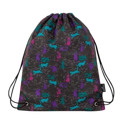 Bagmaster sáček na přezůvky epson 8 a black/pink/blue BagMaster