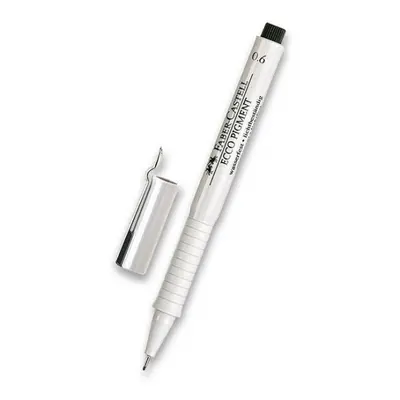 Popisovač Faber Castell Ecco Pigment 0 6mm černá Faber-Castell