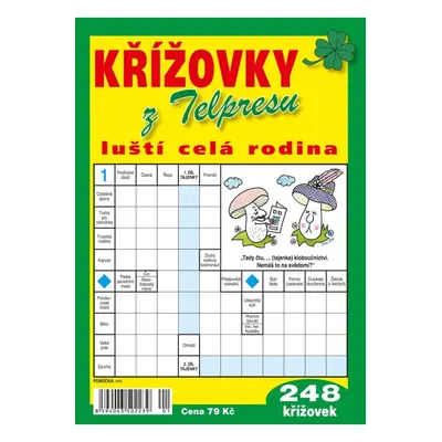 Křížovky z Telpresu luští celá rodina - 248 křížovek 2/2023 TELPRES, s.r.o.