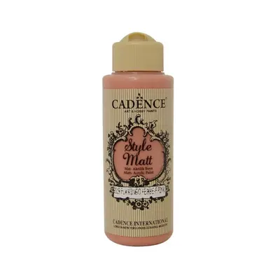 Matná akrylová barva Cadence Style Matt 120ml - flamengo pink růžová plameňák Aladine