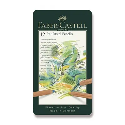 Pastelky Faber Castell Grip 2001 plech.krabička 24ks Faber-Castell