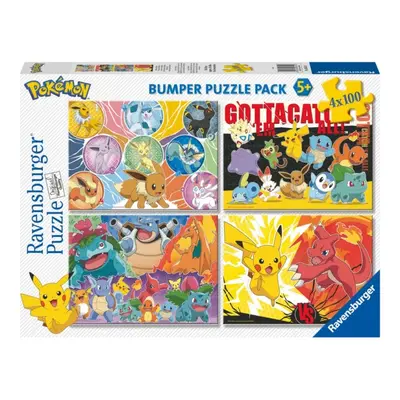 Pokémon 4x100 dílků Ravensburger