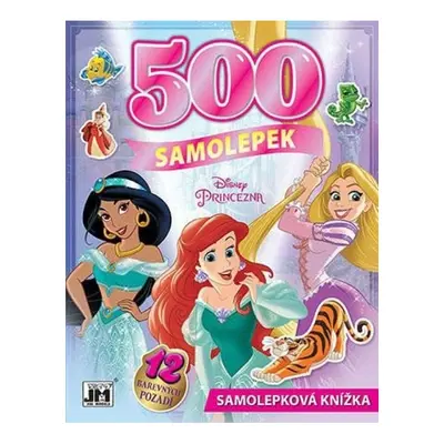 Velká samolepková knížka 500 Disney Princezny JIRI MODELS a. s.