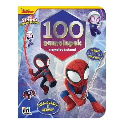 Spidey - 100 samolepek s omalovánkami JIRI MODELS a. s.