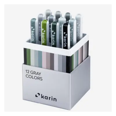 Karin Real brush PRO 12 Gray KARIN