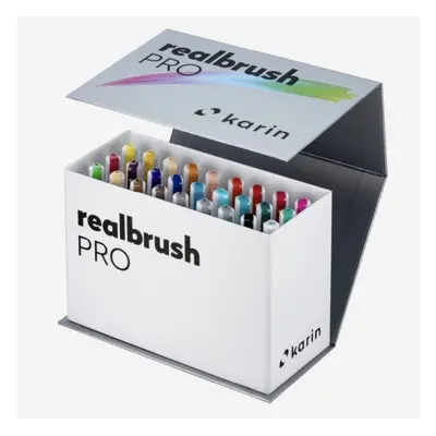 Karin Real brush PRO Mini BOX 26 barev + blender KARIN