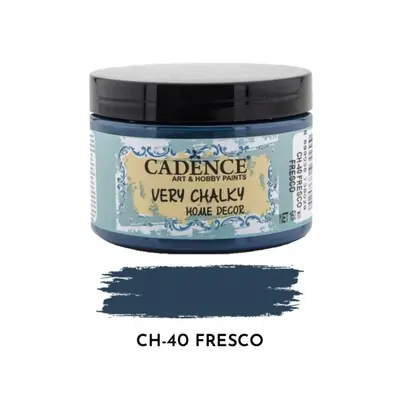 Křídová barva Cadence Very Chalky 150 ml - fresco pruská modrá Aladine