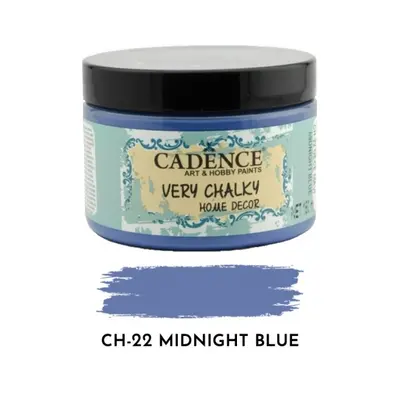 Křídová barva Cadence Very Chalky 150 ml - midnight blue půlnoční modrá Aladine