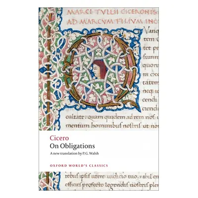 Oxford World´s Classics On Obligations De Officiis Oxford University Press