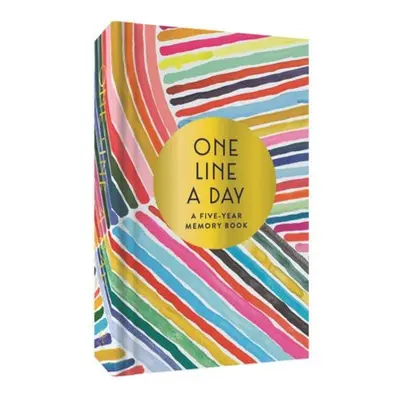 Rainbow One Line a Day, A Five-Year Memory Book Chronicle Books