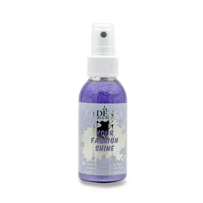 Barva na textil Your Fashion Shine fialová 100 ml CADENCE