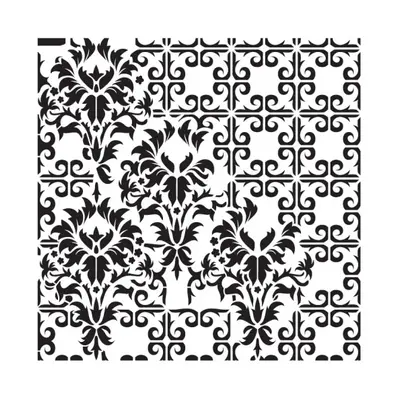 Šablona Cadence kolekce HomeDeco 25 x 25 cm - Ornamenty 7 Aladine