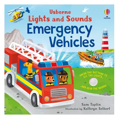 Lights and Sounds Emergency Vehicles Usborne Publishing