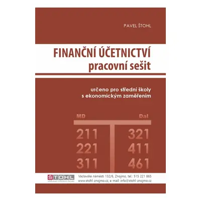 Finanční účetnictví - pracovní sešit Štohl