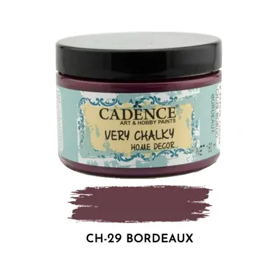 Křídová barva Cadence Very Chalky 150 ml - bordeaux bordó Aladine