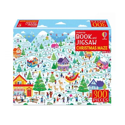 Usborne Book and Jigsaw Christmas Maze Usborne Publishing