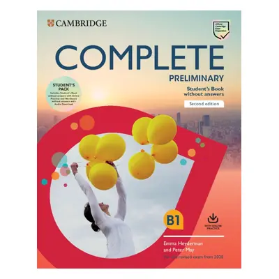 Complete Preliminary PET (2020 Exam) Student´s Pack (Student´s Book without Answers with Online 