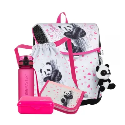 Bagmaster PRIM 23 B velký školní set pro prvňáčky - panda BagMaster