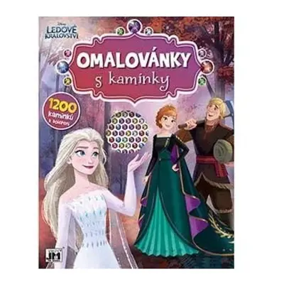 Ledové království - Omalovánky s kamínky JIRI MODELS a. s.