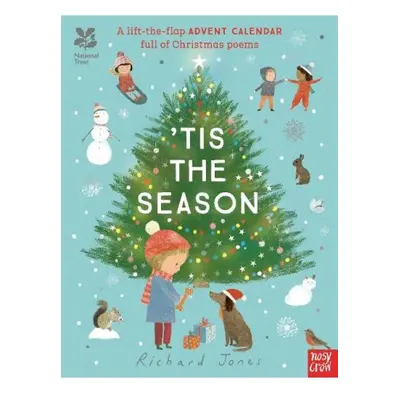 National Trust: 'Tis the Season: A Lift-the-Flap Advent Calendar Full of Christmas Poems Nosy Cr