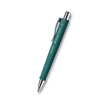 Kuličková tužka Faber Castell Poly Ball XB tm. zelená Faber-Castell