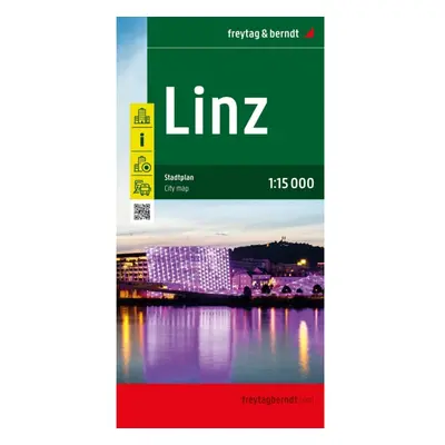 Linec 1:15 000 / plán města Freytag-Berndt und Artaria KG