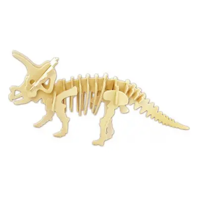 Dřevěné 3D puzzle - Triceratops JRK Kladno