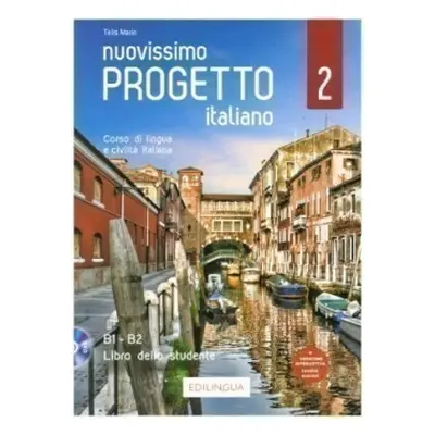 Nuovissimo Progetto italiano 2 B1-2 Libro+DVD Video Edilingua