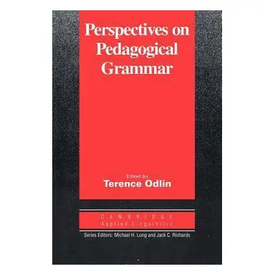 Perspectives on Pedagogical Grammar PB Cambridge University Press