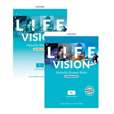 Life Vision Intermediate Balíček Student´s Book with eBook CZ + Workbook CZ with Online Practice