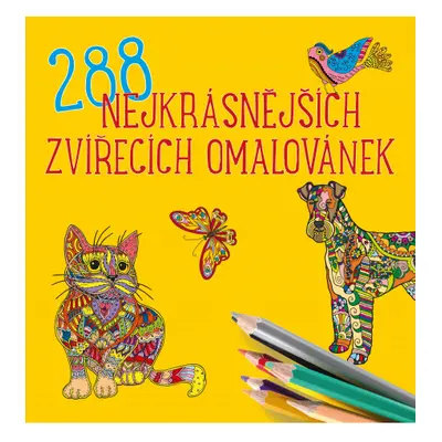 288 nejkrásnějších zvířecích omalovánek Edika