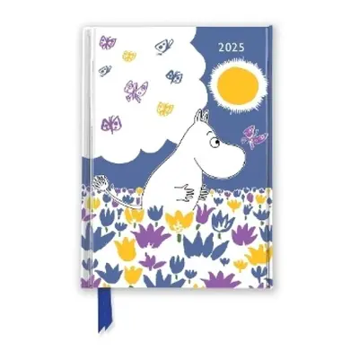 Moomin Among the Flowers 2025 Luxury Pocket Diary Planner - Week to View Flame Tree Publishing