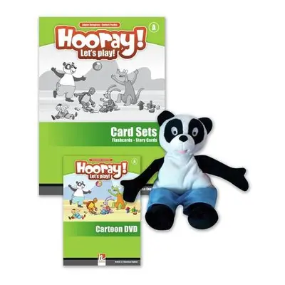 HOORAY, LET´S PLAY! A VISUAL PACK (Story Cards, Flashcards, Cartoon DVD, Handpuppet) Helbling La