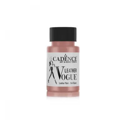 Metalická barva Leather Vogue, 50 ml - starorůžová Aladine