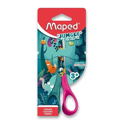 Nůžky Maped Vivo Jungle Fever 12 cm, blistr, mix barev Maped