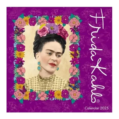 Frida Kahlo Wall Calendar 2025 (Art Calendar) Flame Tree Publishing