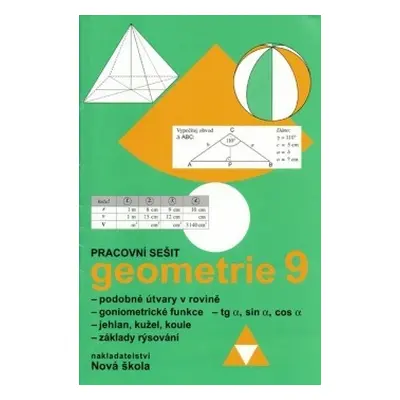 Geometrie 9 – pracovní sešit - Zdena Rosecká (9-13) Nakladatelství Nová škola Brno