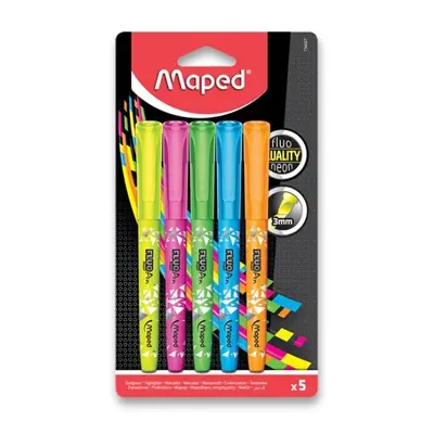 Zvýrazňovač Fluo Peps Pen souprava 5 ks Maped