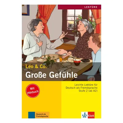 Leo und Co. Stufe 2 Grosse Gefühle Buch mit Audio CD Klett nakladatelství