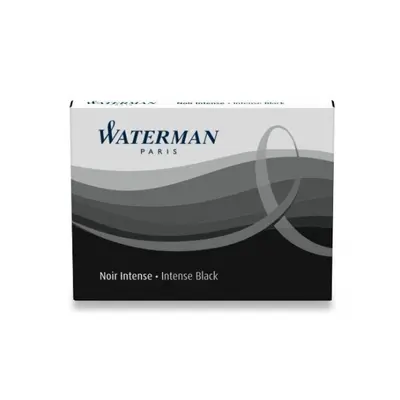 Inkoustové bombičky Waterman standardní černé Waterman