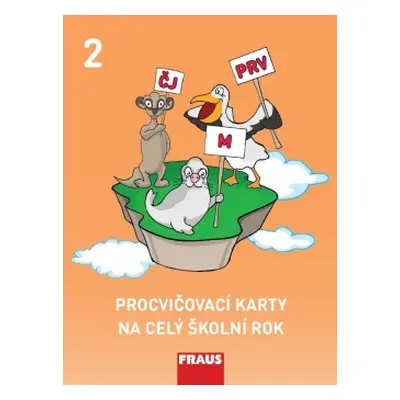 Procvičovací karty na celý školní rok 2 Fraus