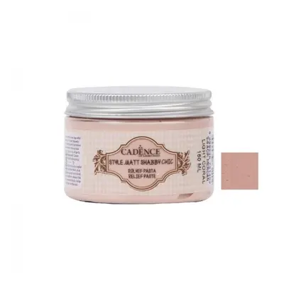 Reliefní pasta křídová Shabby Chic Light coral 150 ml Aladine