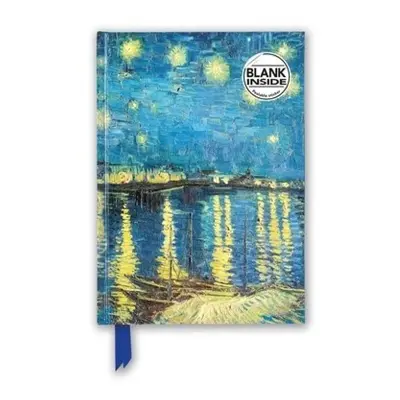 Vincent van Gogh: Starry Night over the Rhone (Foiled Blank Journal) Flame Tree Publishing