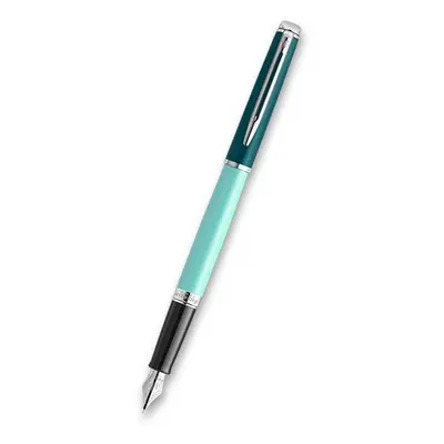 Waterman Hémisphre Colour Blocking Green CT plnicí pero hrot F Waterman