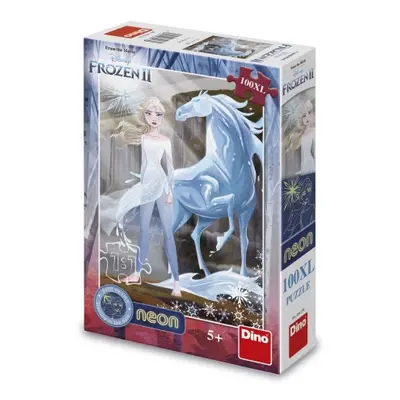 Puzzle Frozen II s ledovým koněm 100 xl dílků DINO