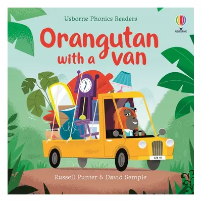 Orangutan with a van Usborne Publishing